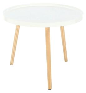 Masuta SANSE TYP 1, alb/stejar deschis, 60x60x48 cm