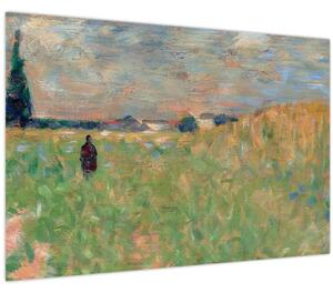 Tablou - Georges Seurat, A Summer Landscape, reproducere (90x60 cm)