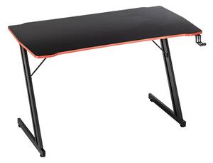 Birou de gaming 502 negru, 120x60x73cm