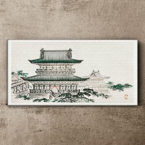 Tablou canvas Clădiri tradiționale asiatice