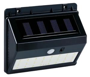 Grundig - Aplică solară de perete cu LED și senzor, 1,2V 600 mAh, IP44