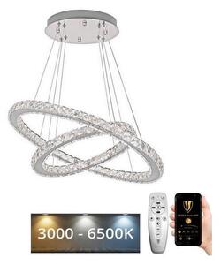 Brilagi - Lustră LED dimabilă pe cablu COSMOWAVE LED/115W/230V 3000-6500K + telecomandă