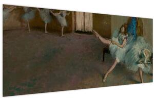 Tablou - Edgar Degas, Before the Ballet, reproducere (120x50 cm)