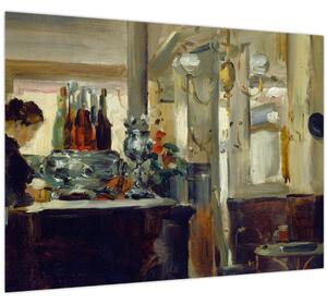 Tablou - Style of Edouard Manet, Bon Bock Cafe, reproducere (70x50 cm)