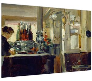 Tablou - Style of Edouard Manet, Bon Bock Cafe, reproducere (90x60 cm)