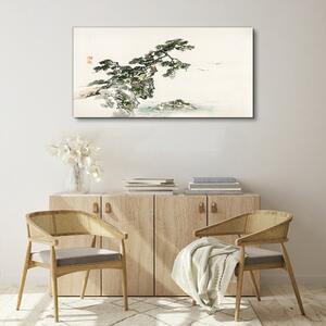 Tablou canvas Coasta copacului abstract