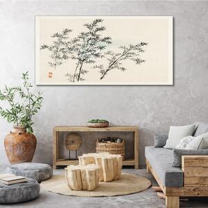 Tablou canvas crengi asiatice de copac