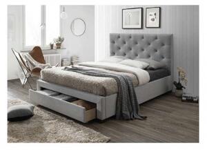 Santola K180_200 Pat cu balustradă de pat #grey