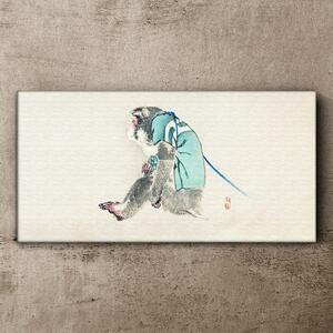 Tablou canvas Maimuță animală modernă