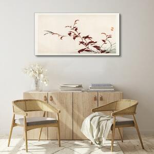 Tablou canvas ramuri asiatice frunze