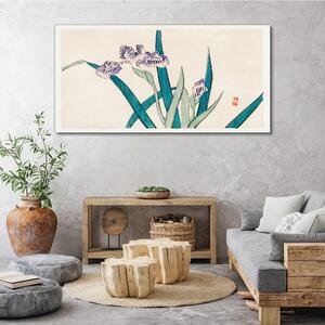 Tablou canvas Desen de flori asiatice