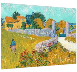 Tablou - Vincent van Gogh, Farmhouse in Provence, reproducere (70x50 cm)