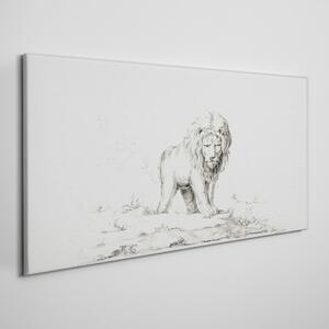 Tablou canvas Desen Abstracție Animal