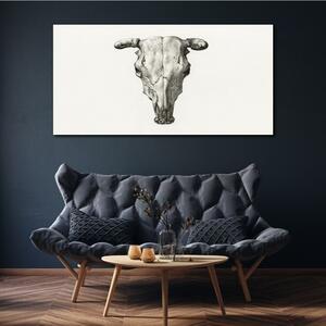 Tablou canvas Craniu de vaca animal din desene animate