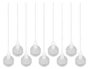 Trio - Candelabru suspendat pe cablu MELA 9xE14/25W/230V, alb