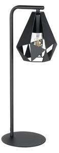 Lampă de masă EGLO CARLTON 43703, 1xE27/60W/230V, neagră