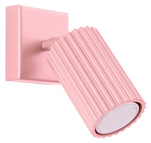 Brilagi - Aplica LED de perete cu spot CRESTO 1xGU10/10W/230V roz