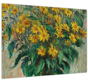 Tablou - Claude Monet, Jerusalem Artichoke Flowers, reproducere (70x50 cm)