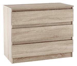 Comoda HANY NEW 003, stejar sonoma, PAL laminat, 90x49x74 cm