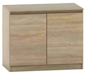 Comoda HANY NEW 008, stejar sonoma, DTD laminat, 90x49x74 cm