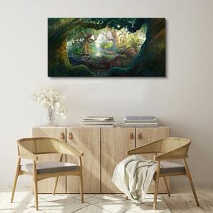 Tablou canvas pădure fantezie natură