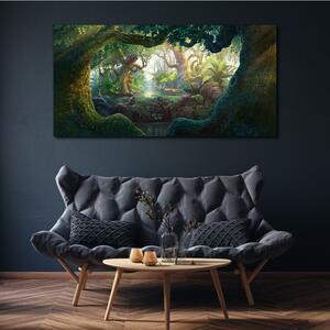 Tablou canvas pădure fantezie natură