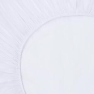 Cearșafuri elastice impermeabile 2 buc. alb 160x200 cm bumbac