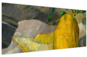 Tablou - French 19th Century, Melon and Lemon, reproducere (120x50 cm)