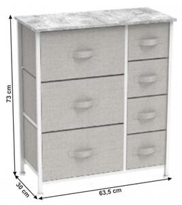 Rosita K73_63,5 Dresser #grey-white