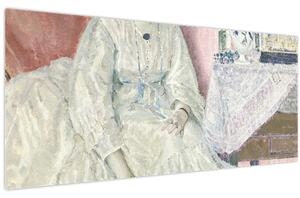 Tablou - Frederick Carl Frieseke, Memories, reproducere (120x50 cm)