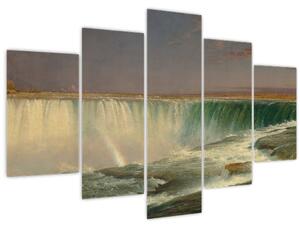 Tablou - Frederic Edwin Church, Niagara, reproducere (150x105 cm)