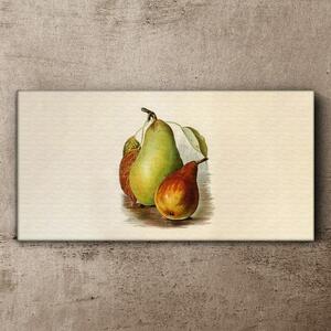 Tablou canvas frunze de fructe de pere