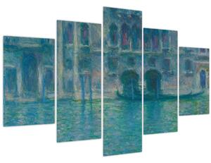 Tablou - Claude Monet, Palazzo da Mula, Venice, reproducere (150x105 cm)