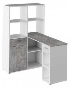 Mineson K145_124 Desk #white-grey