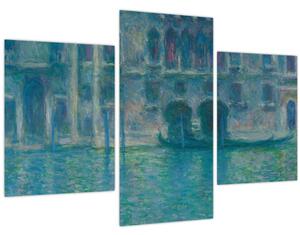 Tablou - Claude Monet, Palazzo da Mula, Venice, reproducere (90x60 cm)