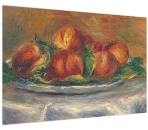 Tablou - Auguste Renoir, Peaches on a Plate, reproducere (90x60 cm)