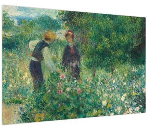 Tablou - Auguste Renoir, Picking Flowers, reproducere (90x60 cm)