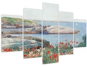 Tablou - Childe Hassam, Poppies, Isles of Shoals, reproducere (150x105 cm)