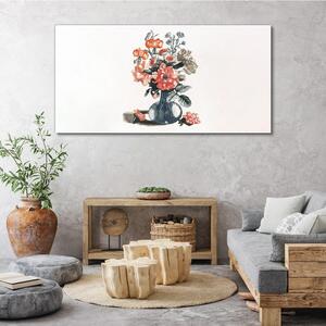 Tablou canvas Desen flori de plante