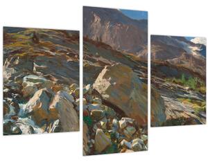 Tablou - John Singer Sargent, Simplon Pass, reproducere (90x60 cm)