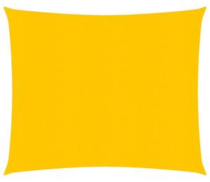 Pânză parasolar, galben, 2x2 m, HDPE, 160 g/m²
