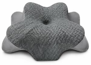 Perna cervicala ortopedica memory foam cu strat reglabil 2 cm, husa Te