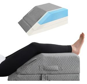 Perna ortopedica ridicare picioare memory foam, inaltime reglabila, hu