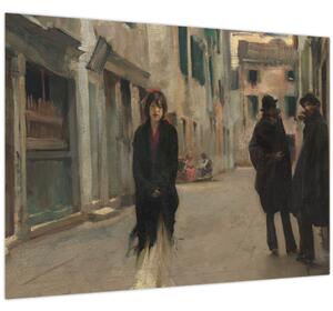 Tablou - John Singer Sargent, Street in Venice, reproducere (70x50 cm)