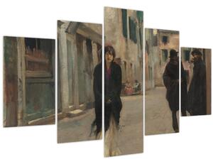 Tablou - John Singer Sargent, Street in Venice, reproducere (150x105 cm)