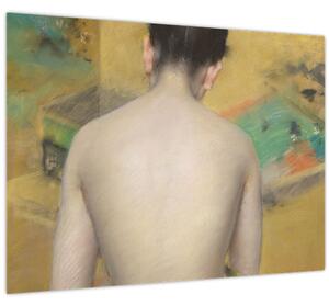 Tablou - William Merritt Chase, Study of Flesh Color and Gold, reproducere (70x50 cm)