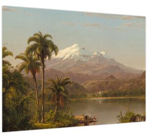 Tablou - Frederic Edwin Church, Tamaca Palms, reproducere (70x50 cm)