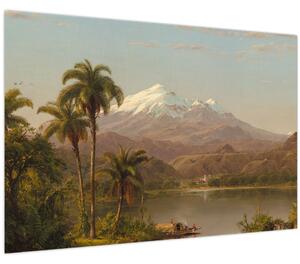 Tablou - Frederic Edwin Church, Tamaca Palms, reproducere (90x60 cm)