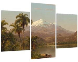 Tablou - Frederic Edwin Church, Tamaca Palms, reproducere (90x60 cm)