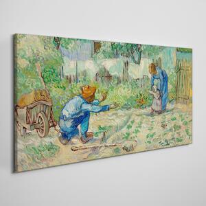 Tablou canvas Primii pași ai lui Van Gogh